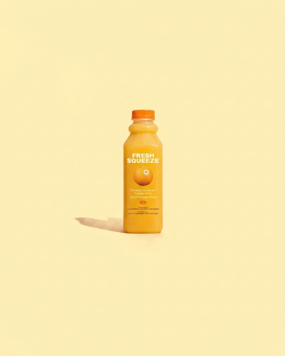Fresh Squeezed Orange Juice 1 L (Add-On)